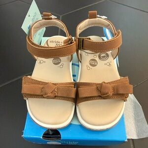 Stride Rite Tan Kids Sandals